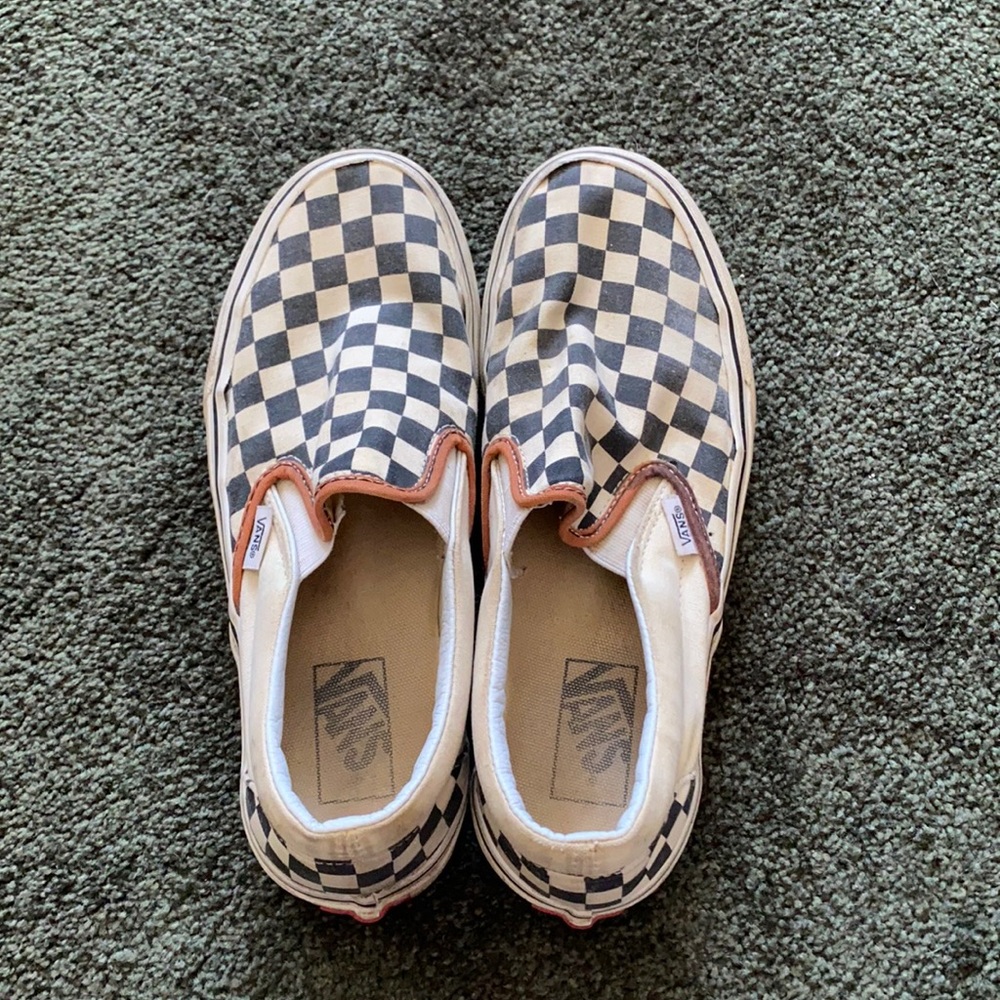 Checkered Vans:)